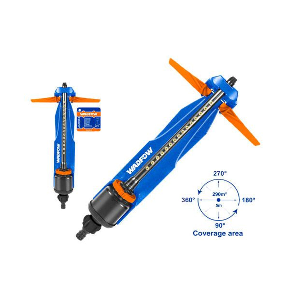 15 Holes Oscillating Lawn Sprinkler Watering Equipment 3/4" Tool WSN1E15