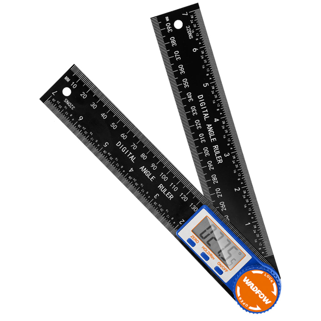 Stainless Steel Digital Angle Ruler Protractor 0.1mm/0.01"