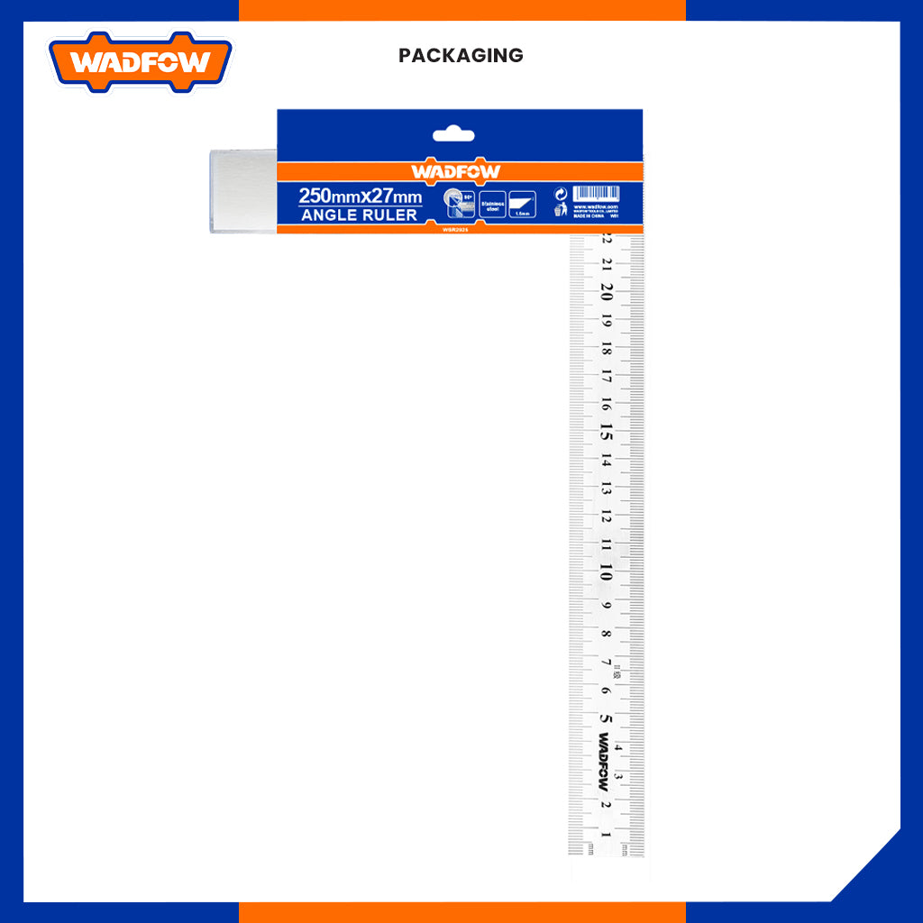 Stainless Steel Angle Ruler with Aluminum Alloy Body WSR2925