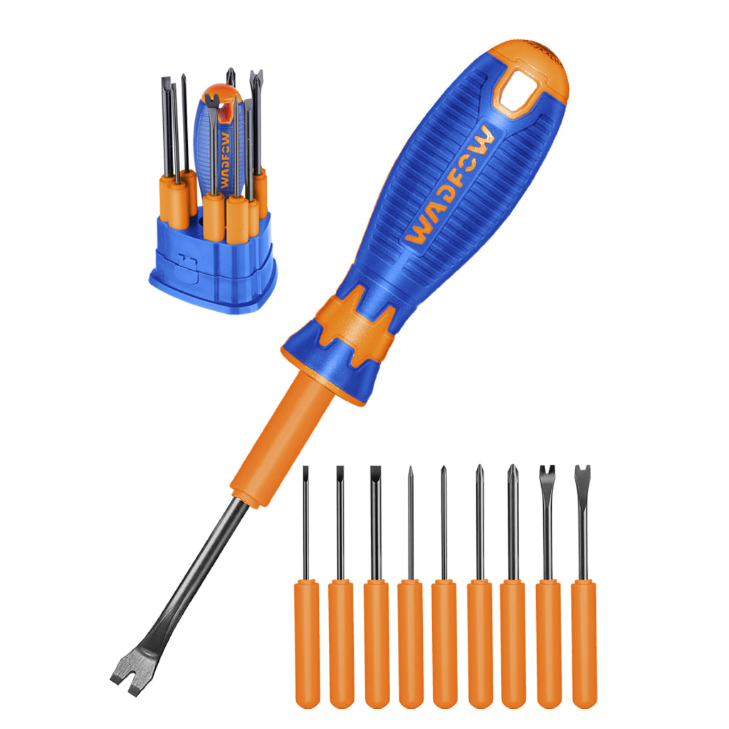 9 in 1 Interchangeable Screwdriver Set WSS1B10