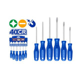 6Pcs Screwdriver Set 40cr Round Shank Screw Driver Set