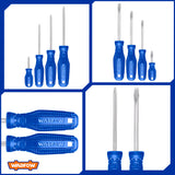 8Pcs Screwdriver Set 40cr Round Shank