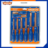 8Pcs Screwdriver Set 40cr Round Shank