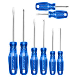 8Pcs Screwdriver Set 40cr Round Shank