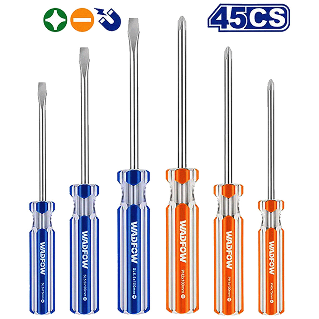 6pcs Set Screwdriver Set (Round Shank)