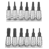 12pcs Cr-V steel, 1/4 Inch Hexagon Bit Socket Set WST2414