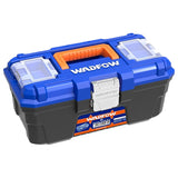 Plastic Tool Box Organizer Case with Removable Tray 13 Inches WTB1313