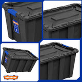 100Liters Stackable Plastic Container - Black WTB331B