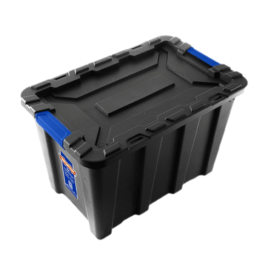 55Liters Stackable Plastic Container - Black WTB3355