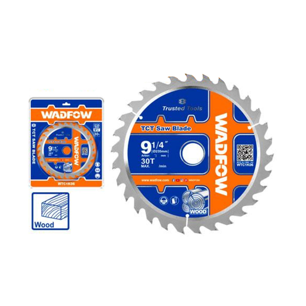 TCT Wood Saw Cutting Disc Blade 235mm(9-1/4") 30T WTC1K06