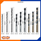 Hss Twist Drill Bits Set 9 Pcs WTD6B01