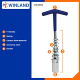 16mm & 21mm T-Handle/T-Bar Sliding socket Spark Plug Socket Wrench