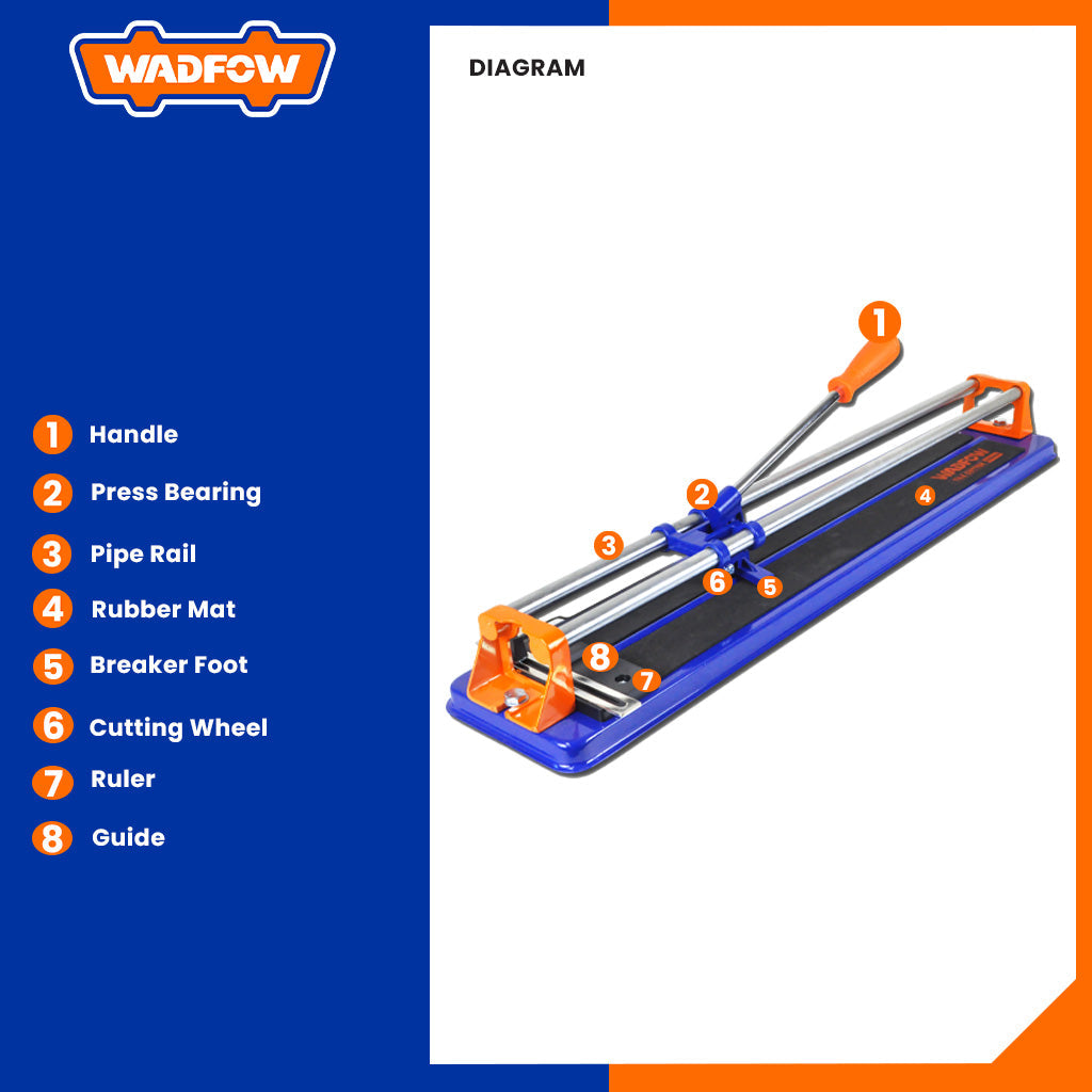 Manual Tile Cutter 400mm X 10mm