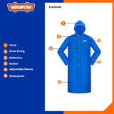 Rain Coat 100% New PVC Material (Medium, Large, X-Large, XX-Large, XXX-Large)