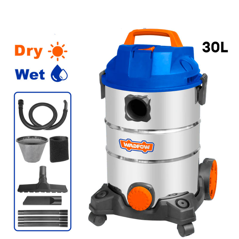 30 Liters Wet & Dry Vacuum Cleaner 30L Capacity 1200W