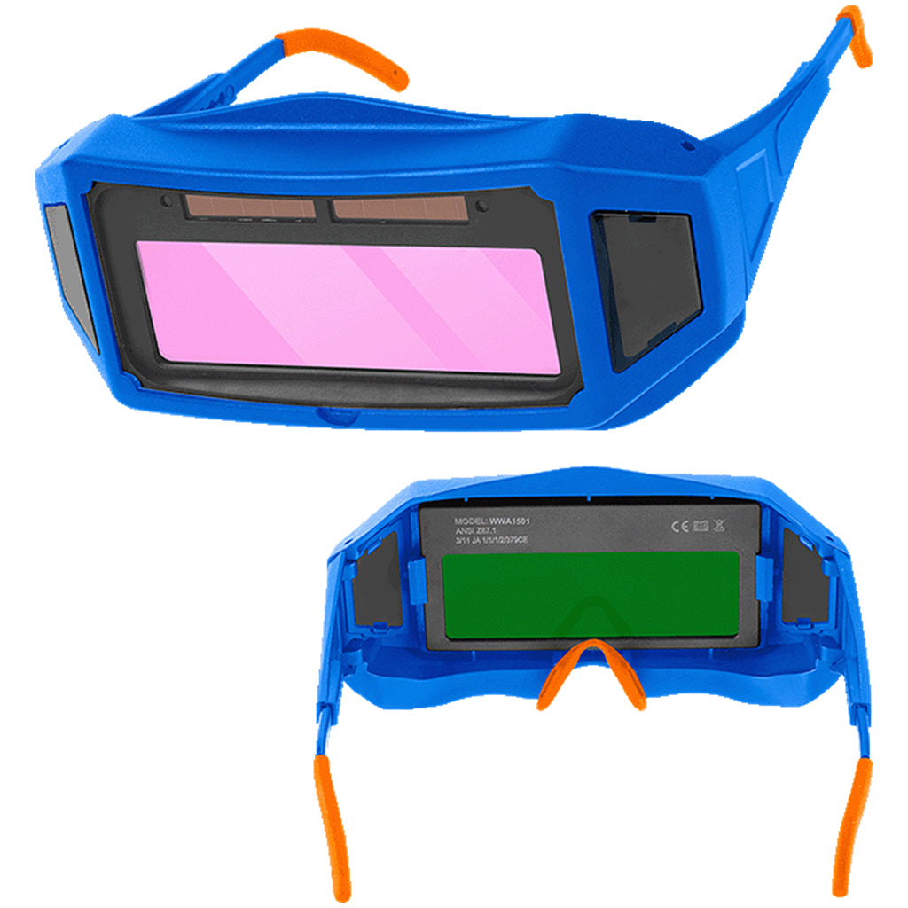 Auto-Darkening Welding Goggles Mask Glasses ( Eyeglass/Face ) Protector