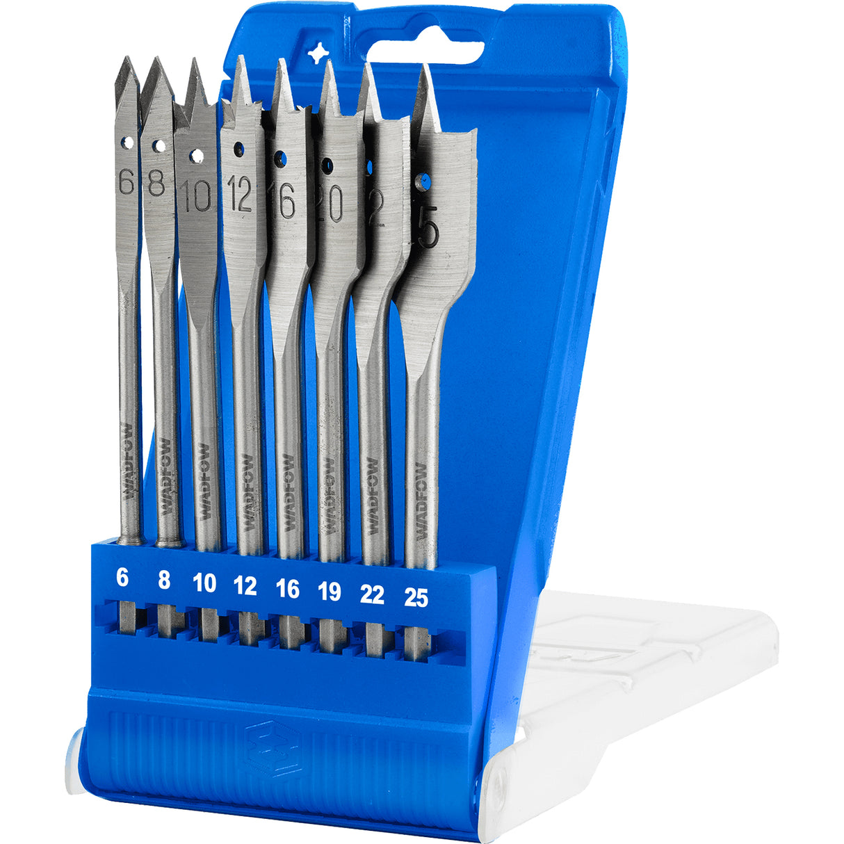 8pcs Set Flat Wood Drill Bits Set