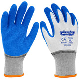 Industrial High Grade polyester Shell Latex Gloves (XL) WXG3802