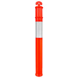 WYJ2A Warning Support Base(6kg) and Traffic Post (1.15m) Reflective Safety Light