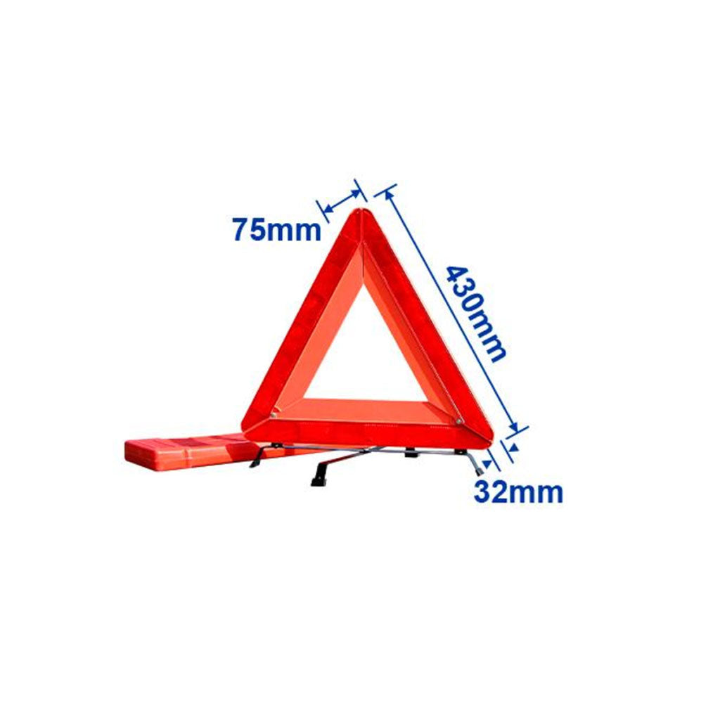 Car Emergency Breakdown Warning Triangle Red Reflective Safety Hazard WYJ3A43