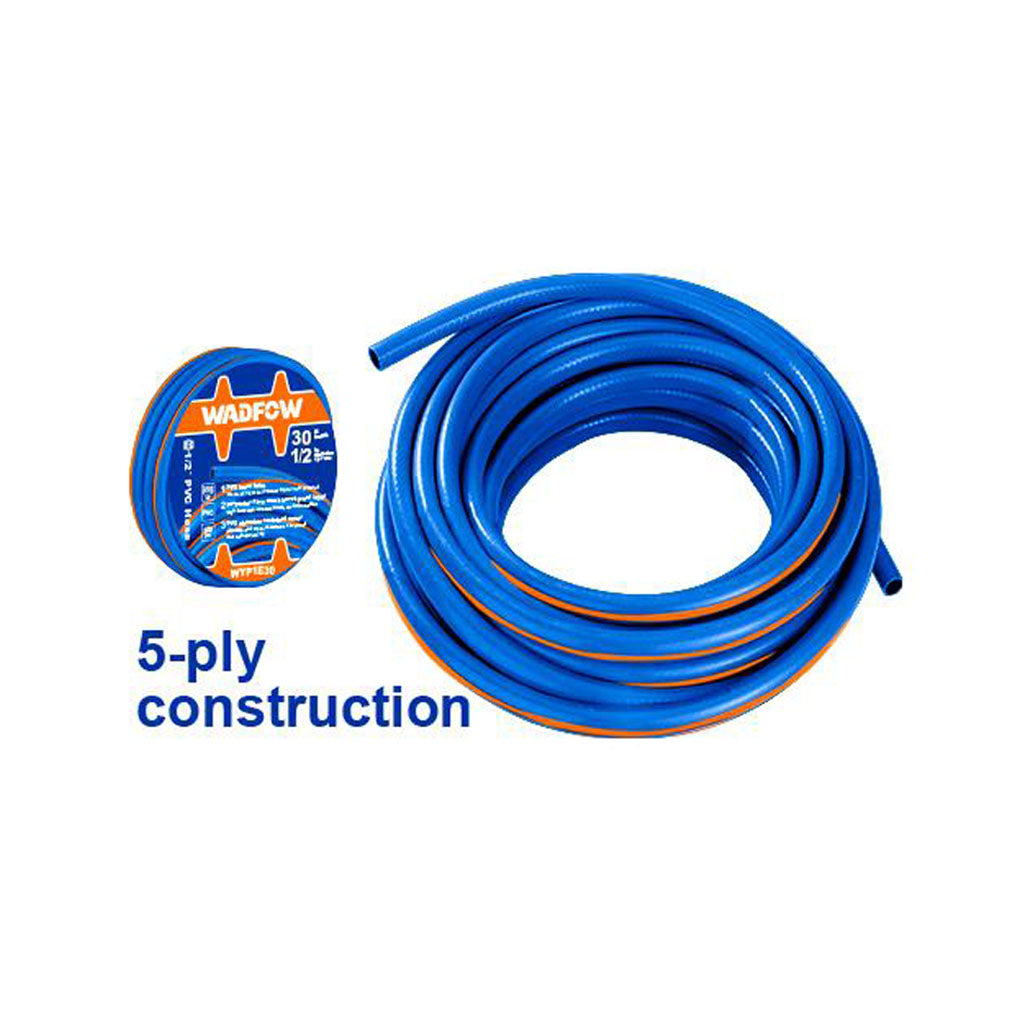 1/2" Pvc Garden Spray Hose 20m X Durable Gardening Tool