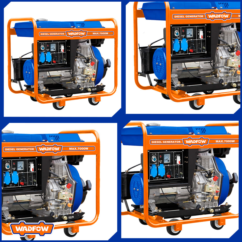 Industrial 15Liters Diesel Generator 220-240V WDG1A50-5P