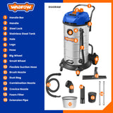 3600W Wet & Dry Vacuum Cleaner 90L WVR5A90