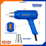 Heat Gun 1600W WHG1516