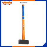 Long Handle Stoning Hammer with Fiberglass Handle