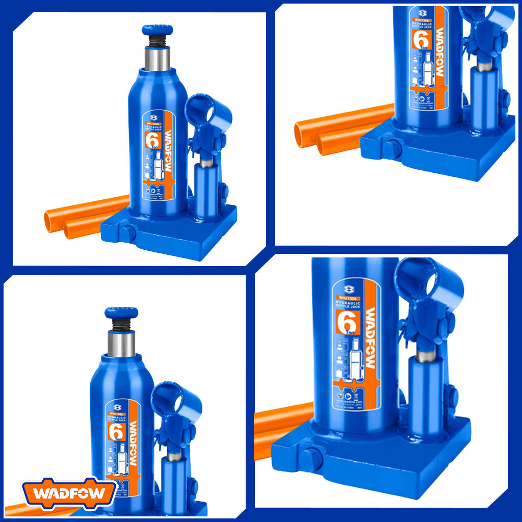 Whj1506 Hydraulic Welded Bottle Jack 6 Ton With Safety Valve