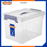 Transparent Stackable Plastic Container - Clear 33Liters-87Liters