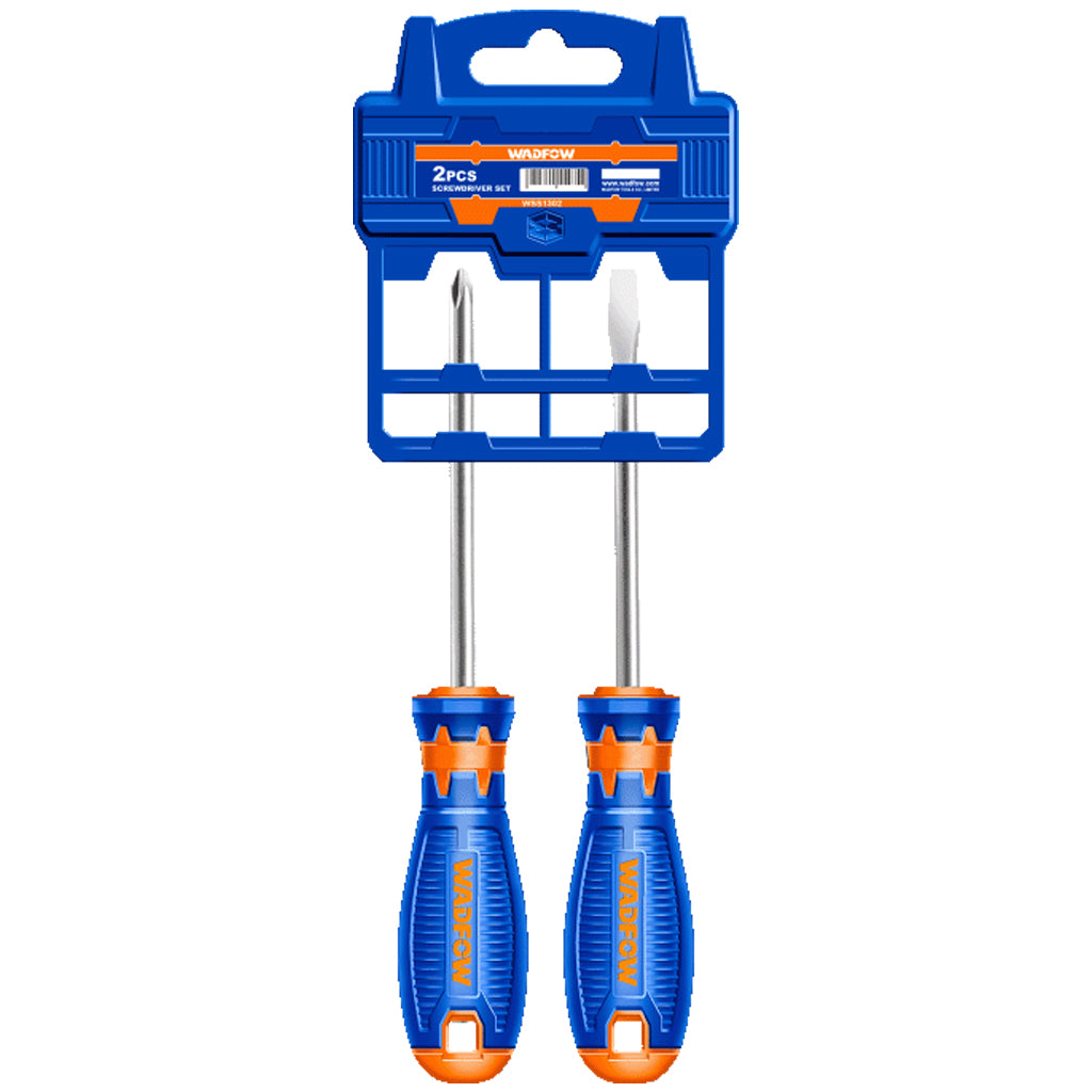 2Pcs Screwdriver Set Ph2x10mm Sl6.5x100mm