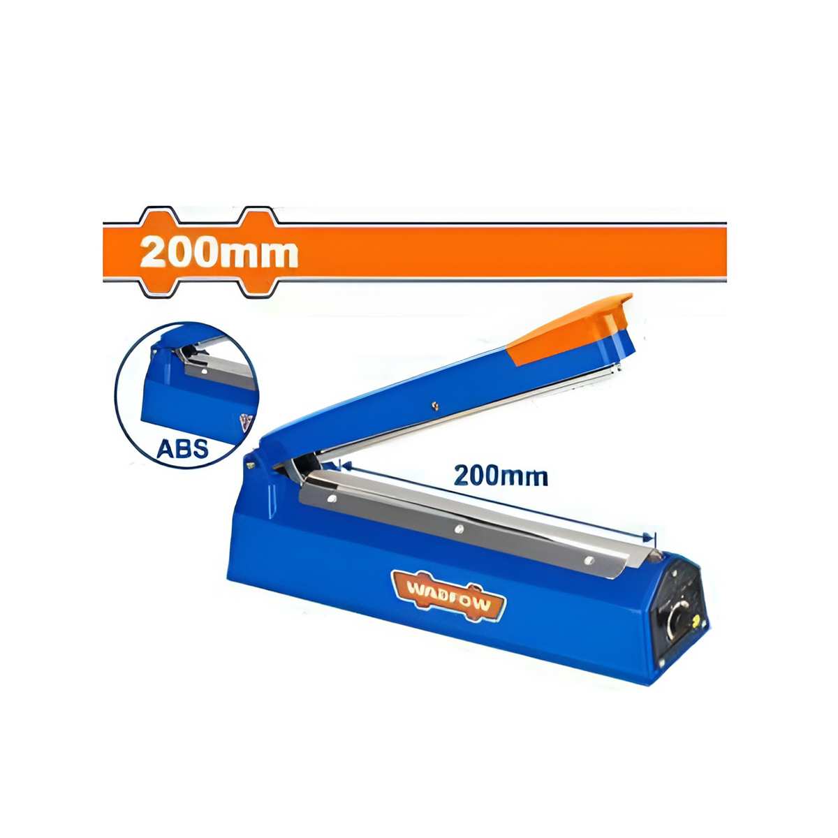 200mm/300mm Impulse Sealer Machine with 8-Adjustable Heating Speed WAD-HT