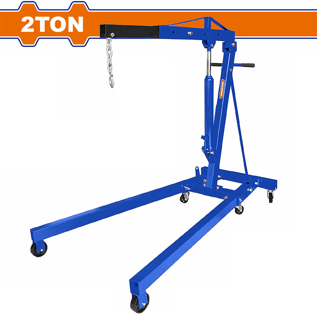 Foldable Engine Crane Capacity: 2 ton Lifting Range:160-2040mm WXC1A02 WAD-HT