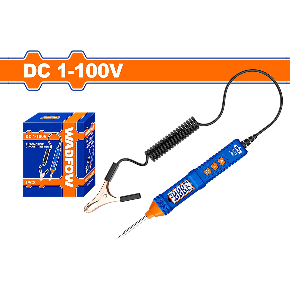 DC 1-100V Car Electrical Automotive Circuit Tester WTP5501 WAD-HT