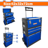 WTB6A72 Trolley Style Tool Box Overall size: 520 x 320 x 720mm