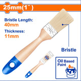 25mm-100mm Paint Brush For Oil-Based With Wooden Handle Wall WAD-HT