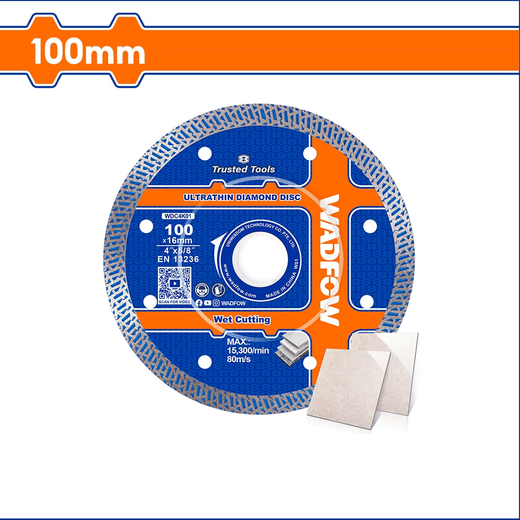 4inches-9inches Wet & Dry Ultrathin Diamond Disc For Bricks Limestone Stone WAD-HT