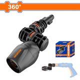 360° Integrated Rotary Nozzle Suitable for High Pressure Washer WXN1536 WAD-HT