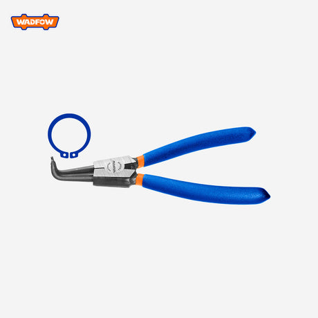 7"/180mm Bent Head External Plier Circlip Pliers WAD-HT