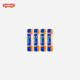 4pcs set of (AA/R6 & AAA/R03) dry batteries with Nominal Voltage 1.5V WAD-HT