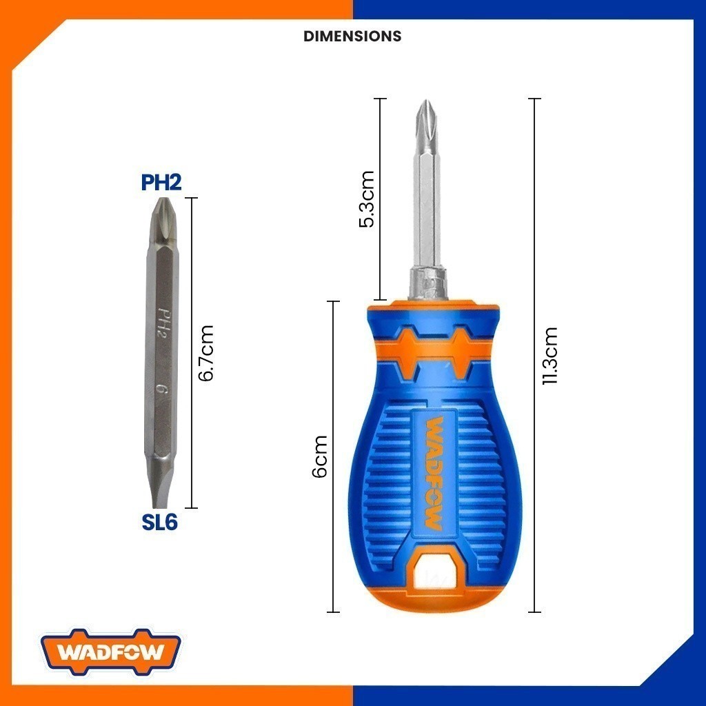 2in1 Mini Interchangeable Screwdriver Set