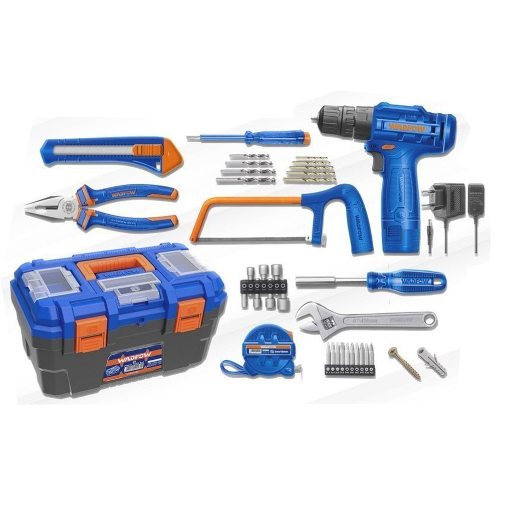 77Pcs Cordless Drill Household Tools Set WDT1B77