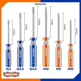 6pcs Set Screwdriver Set (Round Shank)