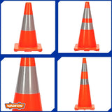 WYJ1A Reflective Collars PVC Traffic Cone 45mm-90mm WYJ1A