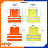 5cm High Reflective Strip / Reflection Vest With Tricot Waistcoat