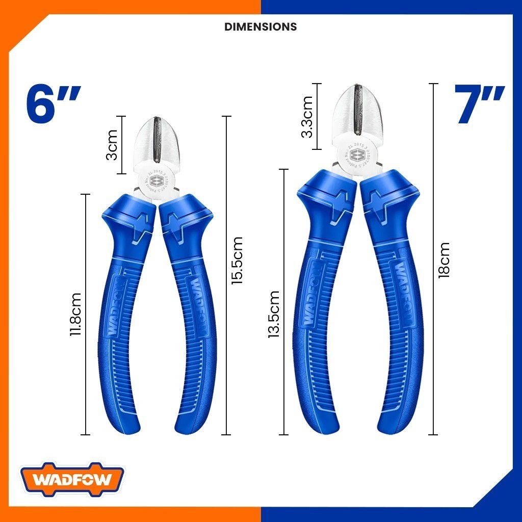 Polish and Anti-Rust Oil Diagonal Cutting Pliers Plastic Handle