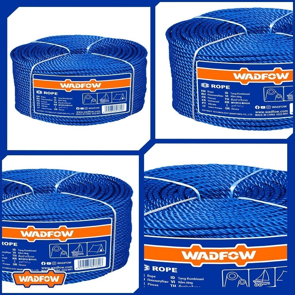 WRZ23 100% Polyethelyne Nylon Rope use for binding woods & trees (SOLD PER ROLL)