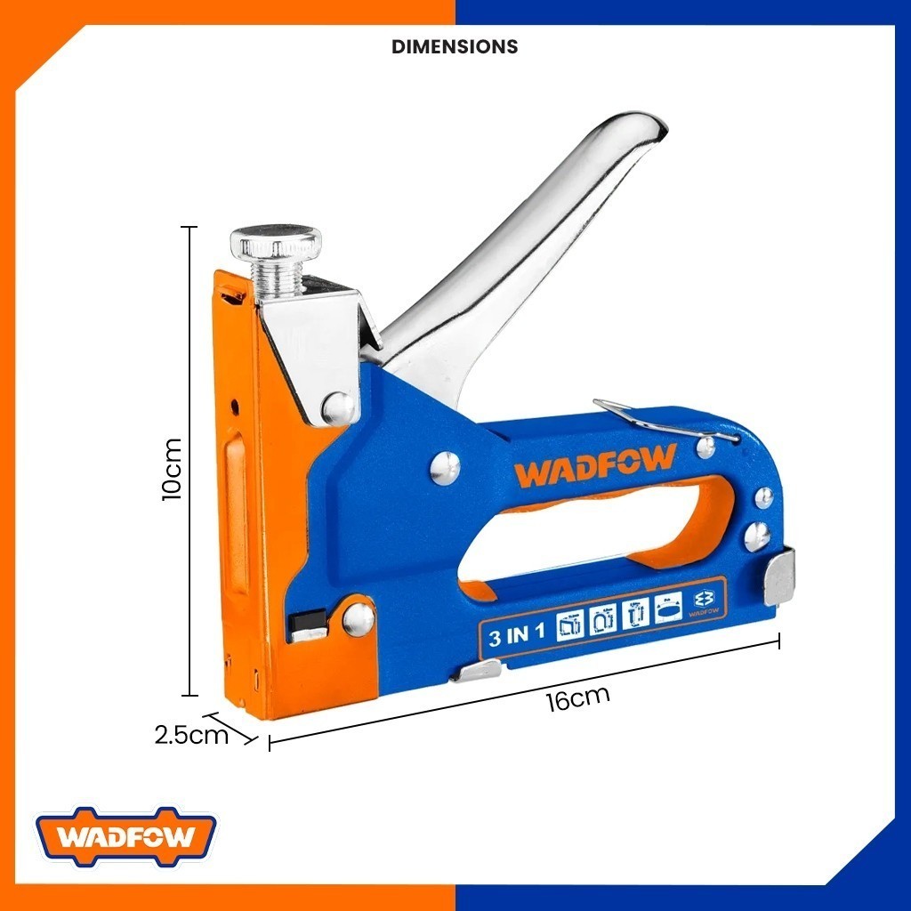 3-In-1 Staple Gun Tacker Tacker No Wire Included