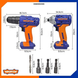 P20S Cordless Drill and Impact Driver 20V WCK2016